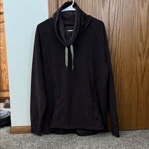 Cozy Brown Cowl Neck Sweater